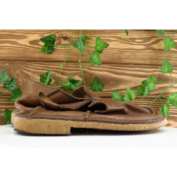 BAFFIN Shoes Sz 9 M Brown Loafer Leather Men - Picture 4 of 8